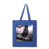 Cat Lady Tote Bag - royal blue