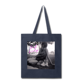Cat Lady Tote Bag - navy